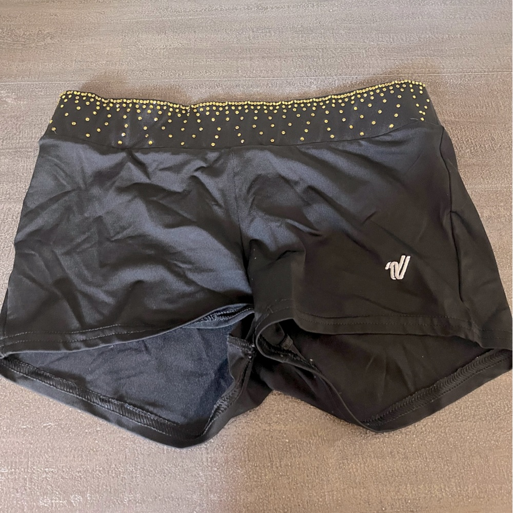 varsity shorts with gems